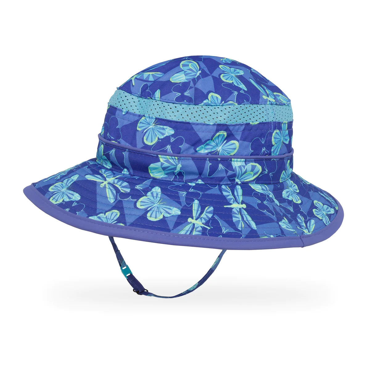 Best Deal for Fashion Unisex Bucket Hat Blue Butterfly Flower Funny