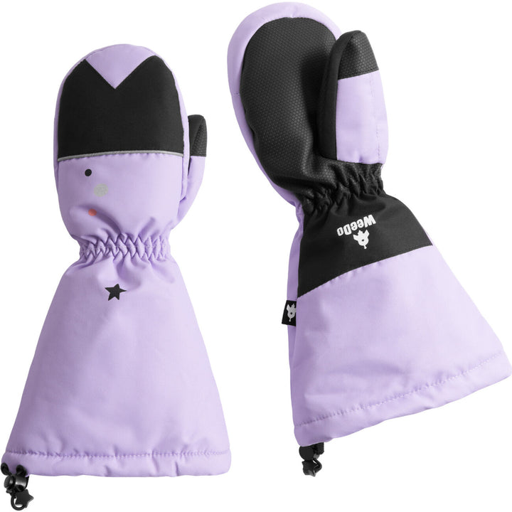 WeeDo Kids UNIDO Lila Mittens