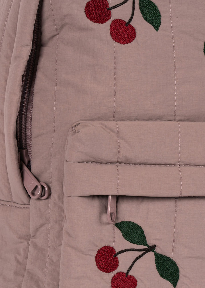 Konges Sloejd Kids JUNO Quilted Backpack - Twilight Mauve