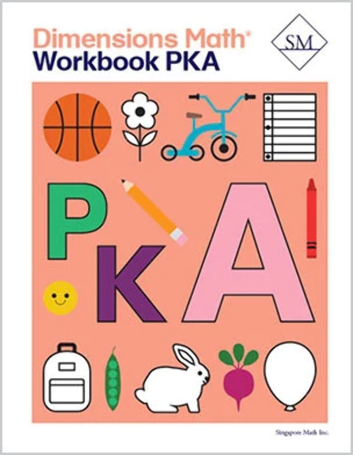 Singapore Math - Dimensions Math Workbook   PreKA