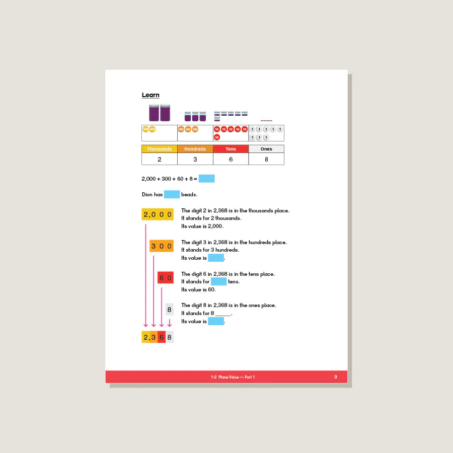 Singapore Math - Dimensions Math Textbook 3A