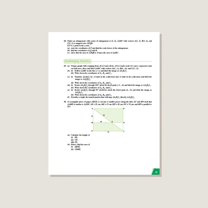 Singapore Math - Dimensions Math Workbook 8A
