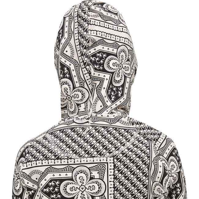 Moose Knuckles Kids Kennedy Printed Hoodie - Grey