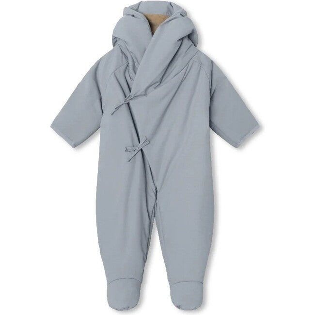 MINI A TURE Baby MATFIANNA Winter Pramsuit with Feet - Blue