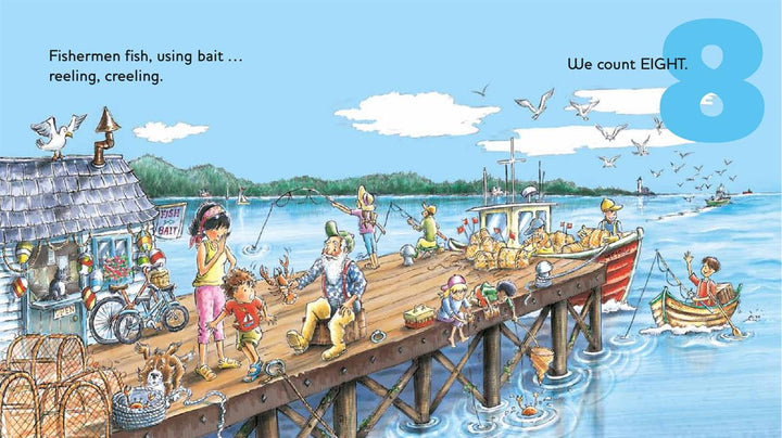 Usborne 1,2,3…By the Sea 3Y+