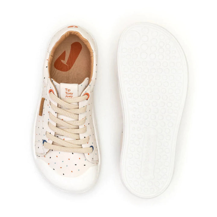 Tip Toey Joey Kids VOLT Sneakers - Tapioca Seeds