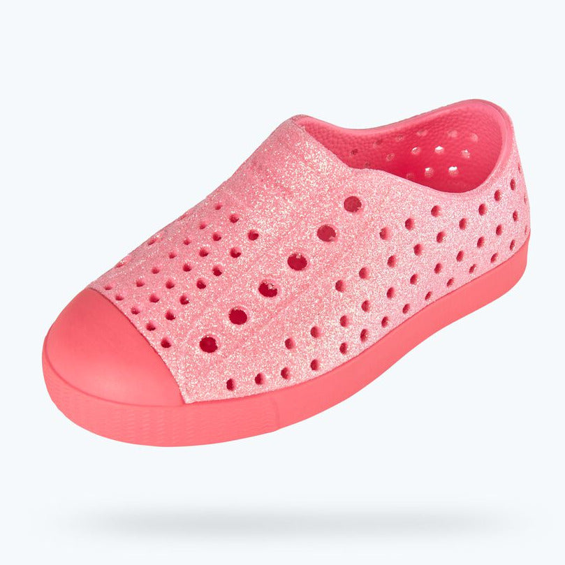 Native Kids Jefferson BLING Sandals Shoes Floyd Bling/Floyd Pink