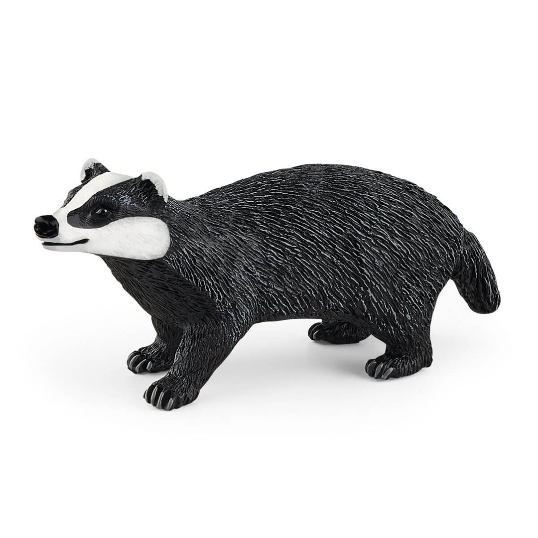 Schleich WILD LIFE - Badger 3.1 x 0.9 x 1.3 inch