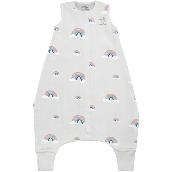 Woolino Merino Wool 4 Season Baby Sleep Bag with FEET opening - Rainbow