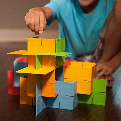 Fat Brain Dado Squares Original ブロック おもちゃ Dado Squares by Fat Brain Toy Co.