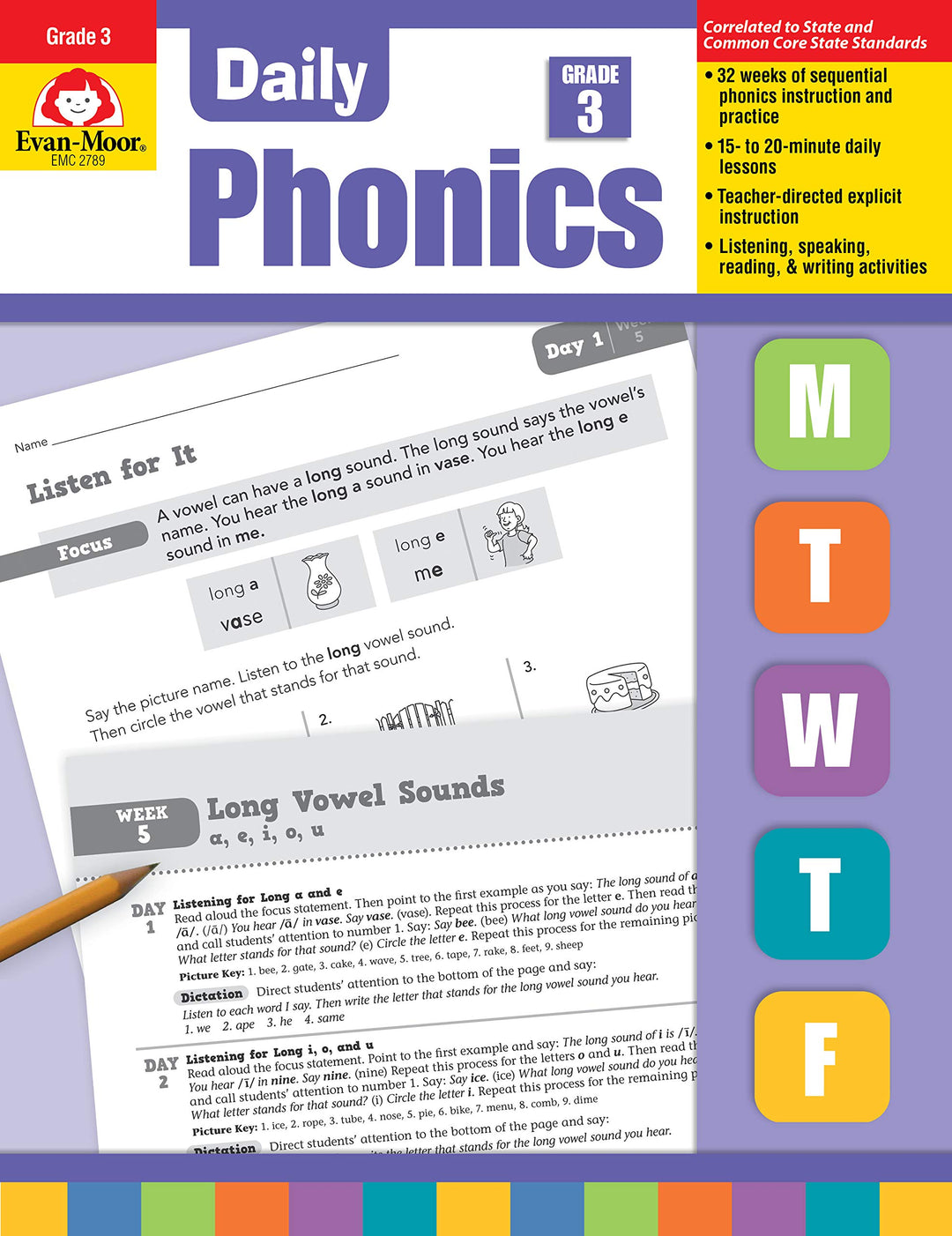 >Evan-Moor Grade 3 Daily Phonics