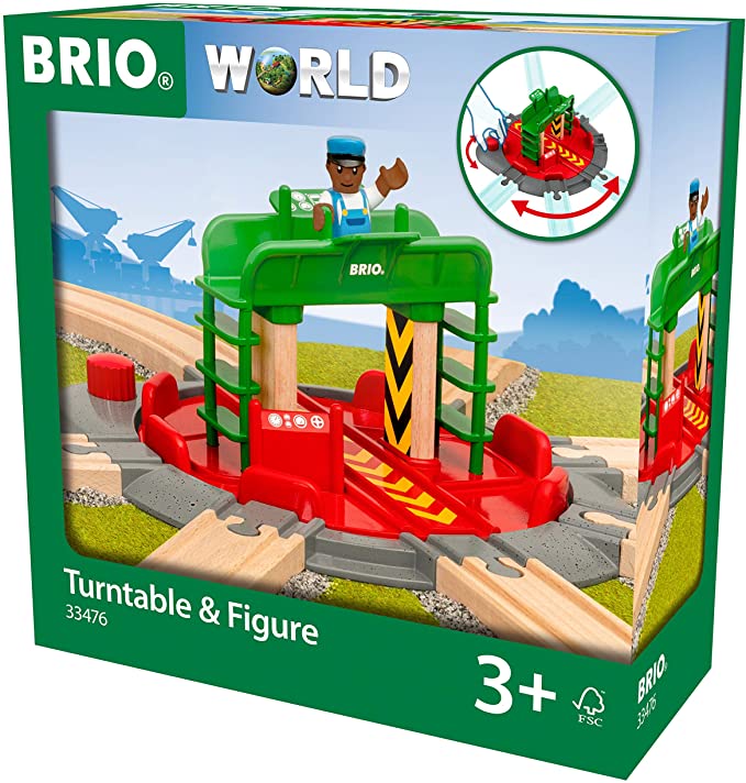 BRIO Turntable & Figure 33476