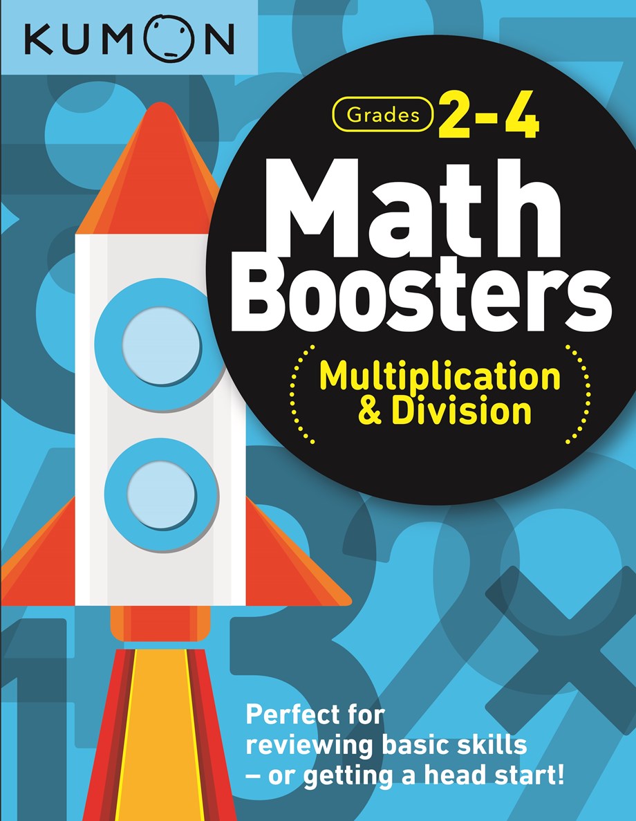 >KUMON Grade 2-4 Math Boosters: Multiplication & Division Age 6-10
