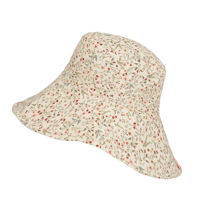Bedhead Ladies UPF50+ VACATIONER Reversible Sun Hat - Lucy / Rosa