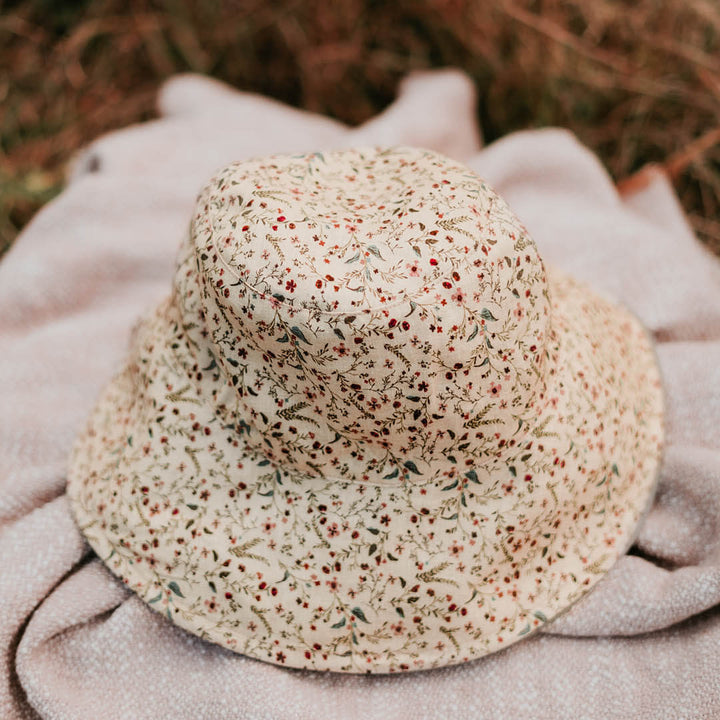 Bedhead Ladies UPF50+ VACATIONER Reversible Sun Hat - Lucy / Rosa