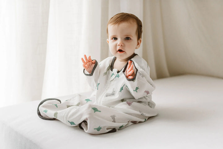 Nest Designs Baby 0.25 TOG Bamboo 3/4 Sleeve Sleep Bag - The Tortoise & The Hare