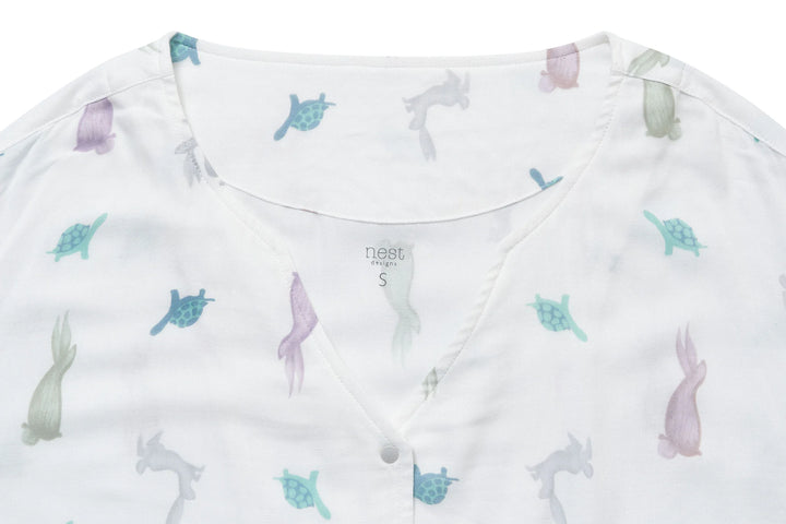 Nest Designs Women's Bamboo Robe - The Tortoise & The Hare