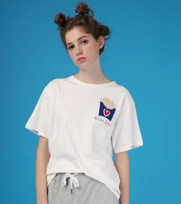 Keur Paris Gluten French Fries T-shirt