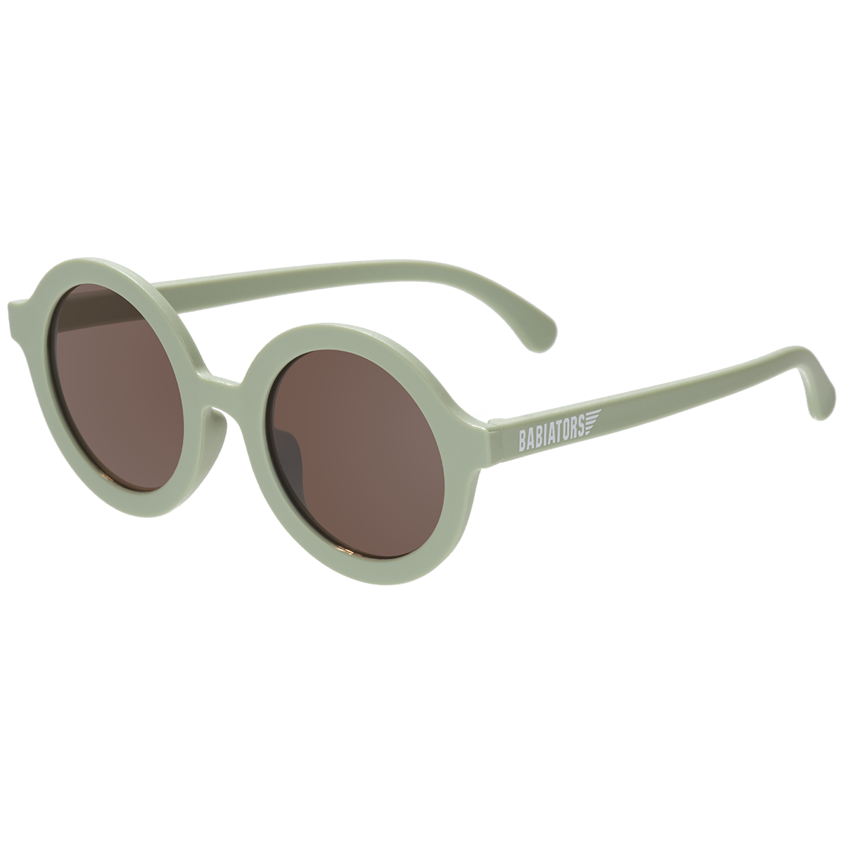 Babiators Navigator Polarized Mirrored Sunglasses - Graphite Gray/Green
