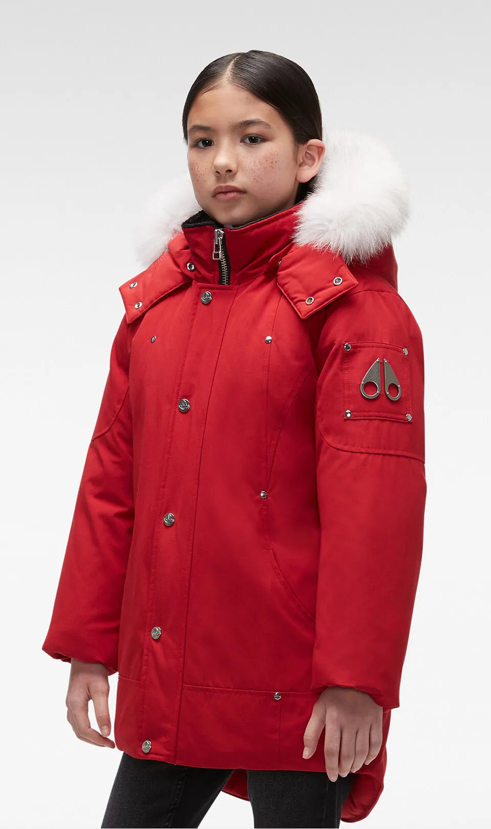 Red 2025 fur parka
