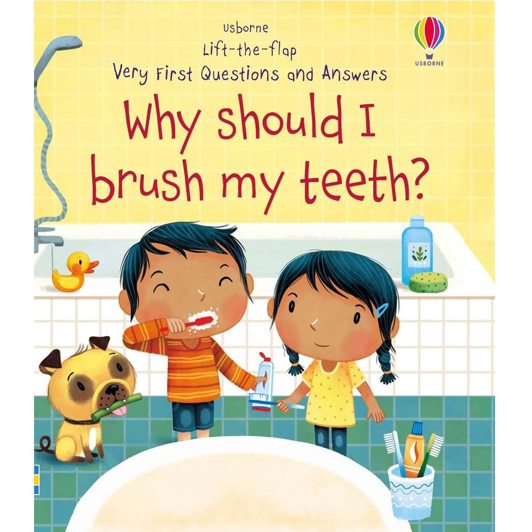 Usborne Lift-the-Flap Very First Questions and Answers: Why Should I Brush My Teeth?