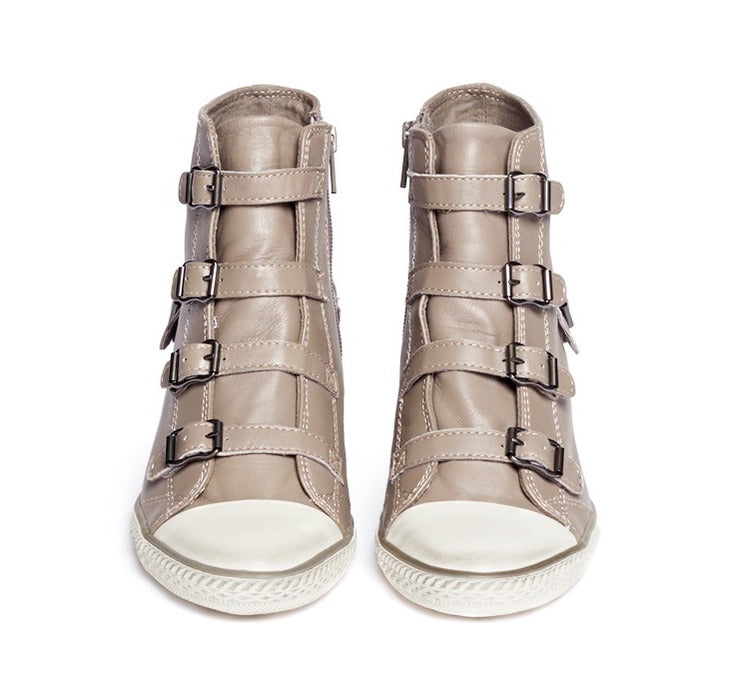 Ash Women 'EAGLE' Leather Wedge Sneakers – Mom Loves Me Children