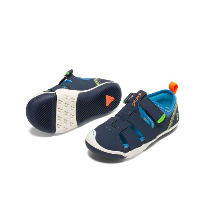 PLAE Kids Sam Navy Sandals – Mom Loves Me Children Boutique