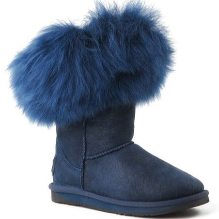 Australia Luxe Women's Foxy Shearling Boots in Iris