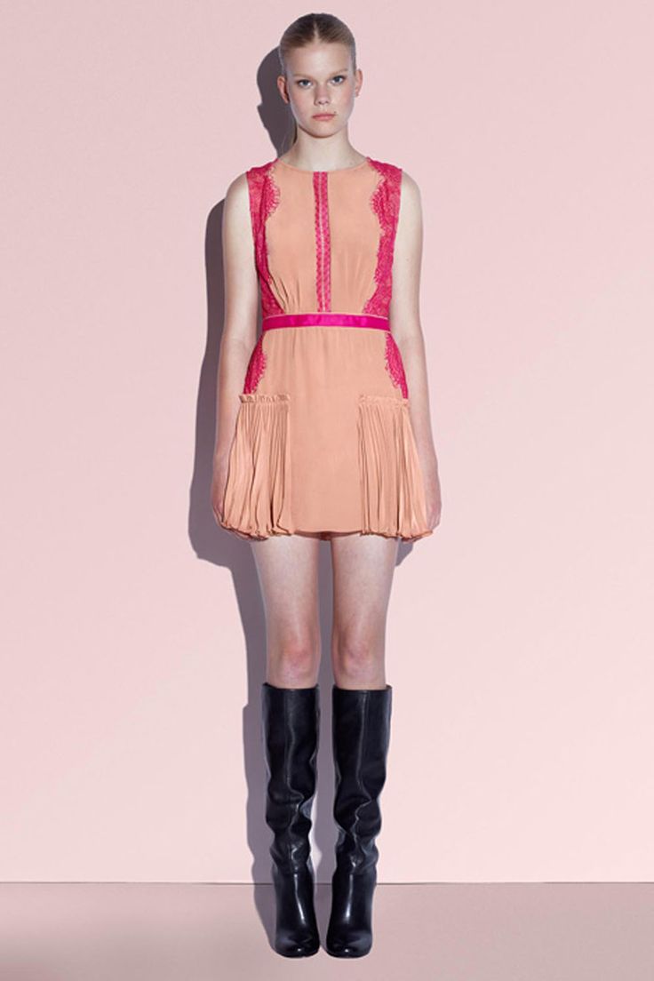 Three Floor Women's Lace Up Dress - Hot Pink & Nude Mom Loves Me Children Boutique Three Floor Women's Lace Up Dress - Hot Pink & Nude Mom Loves Me Children Boutique