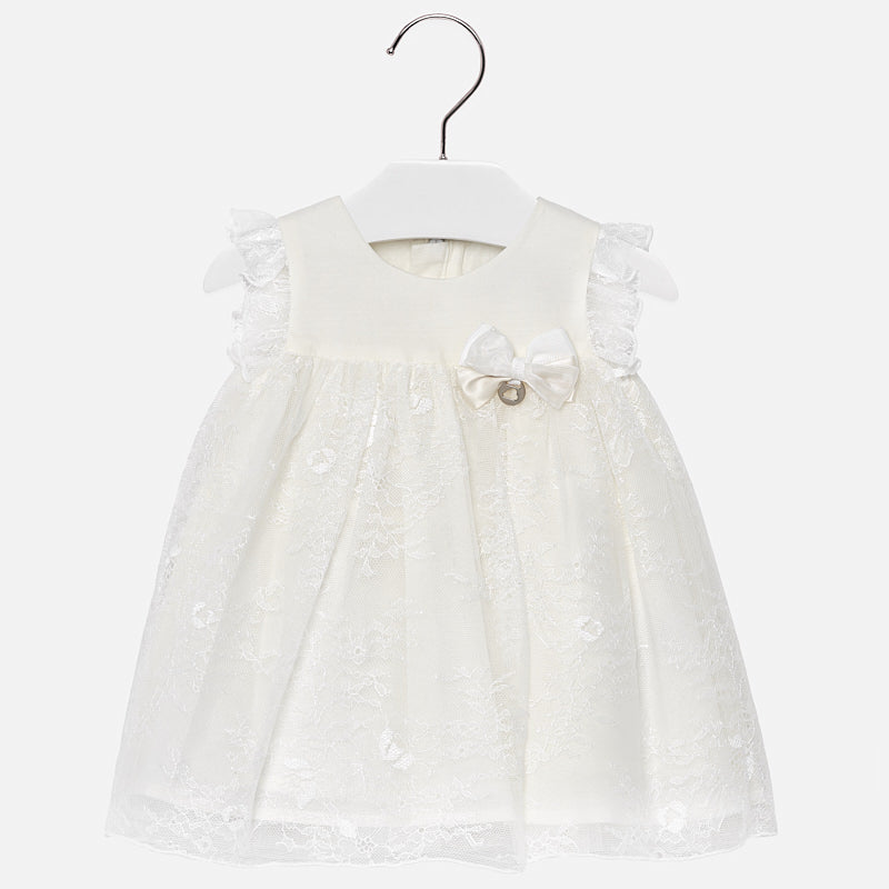 Mayoral 1909-15 Kids Baby Girl Flared Lace Dress