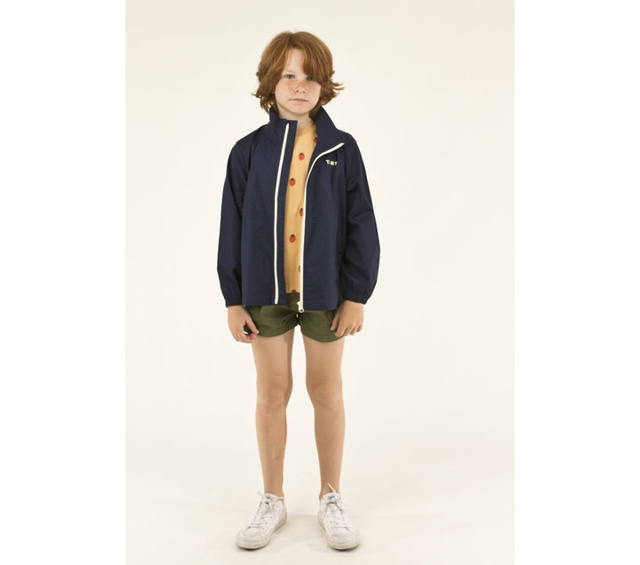 TINYCOTTONS Kids "DFN DOGS" JACKET in light navy/light cream 279
