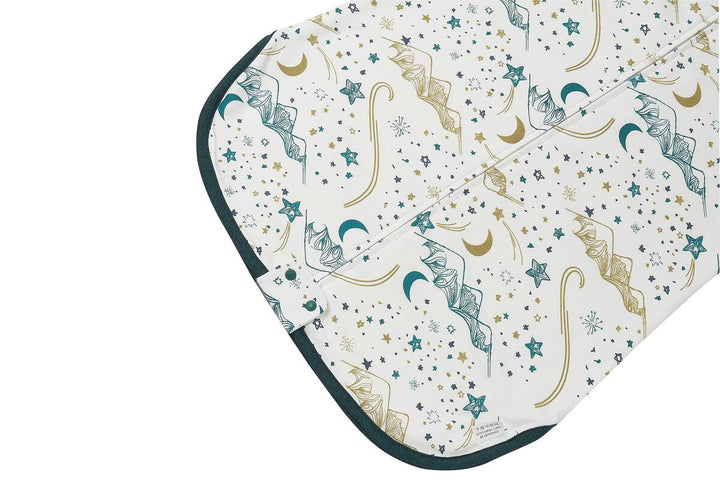 Nest Designs Baby 1.0 TOG Organic Cotton Swaddle Sleep Bag - Stars White