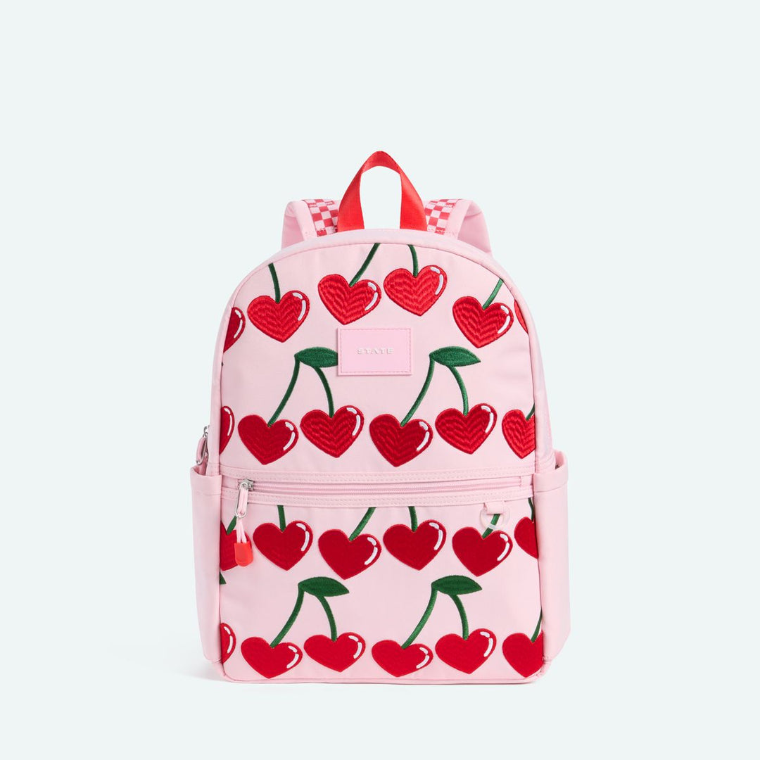 >State Bags Kane Kids Mini Backpack in CHERRY