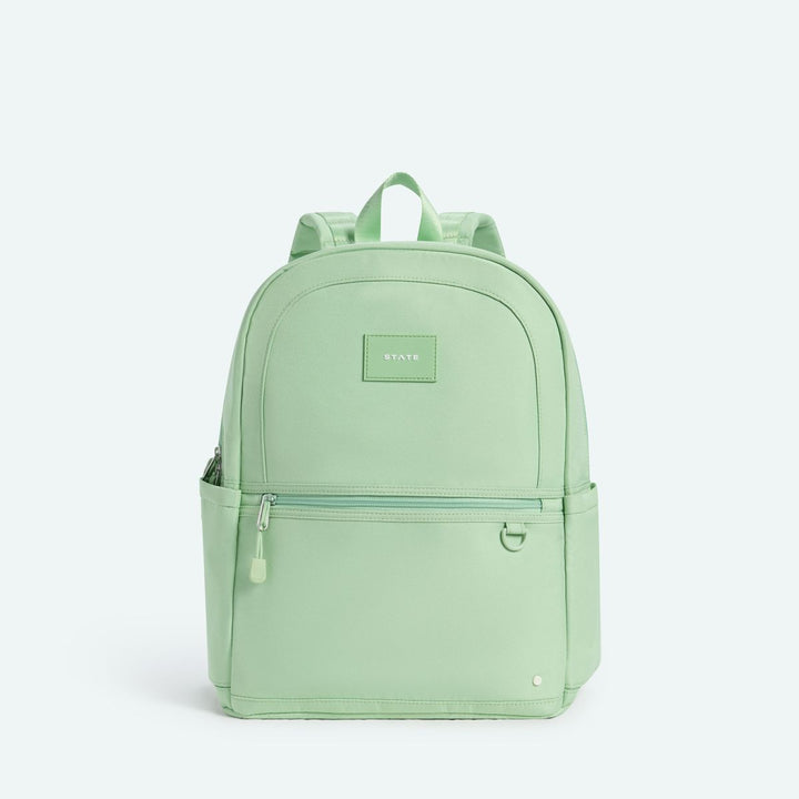 State Bags Kane Kids Double Pocket Backpack - GREEN