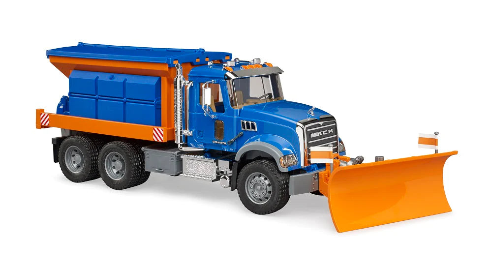 >Bruder 02816 Mack Granite Snow Plow Truck 26.2 x 7.2 x 10.5 inch