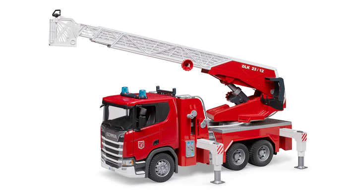 >Bruder 03591 SCANIA Super 560R Fire Engine w/Water Pump