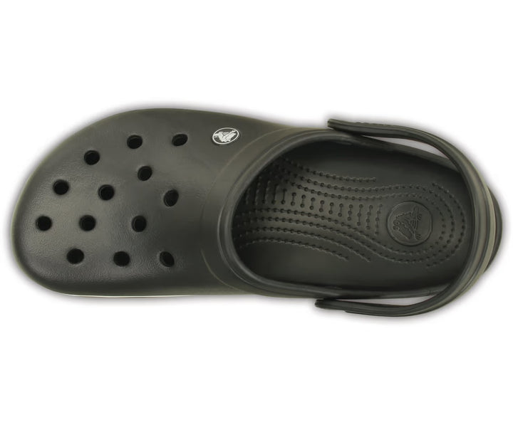 Crocs Mens/Women's Black/Charcoal Crocband 2.5 Sandals