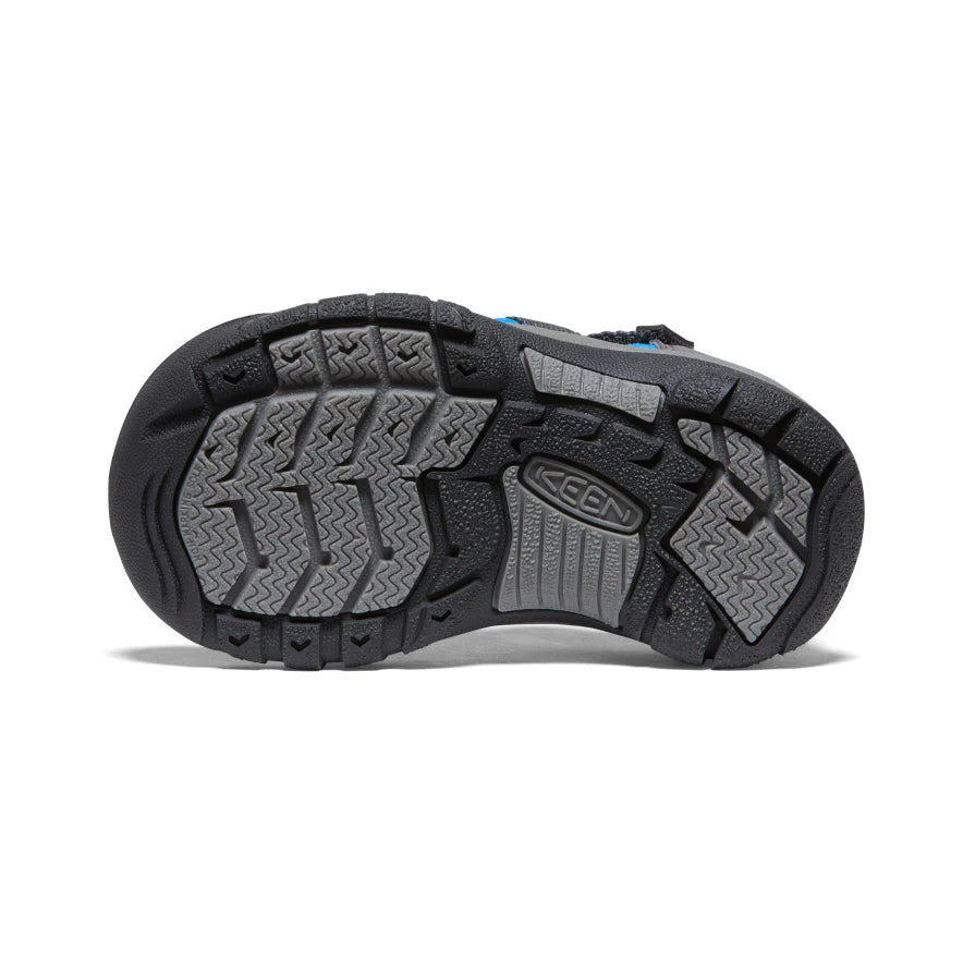 >KEEN Kids Newport H2 Quick-Dry Sandal Sandal - MAGNET/BRILLIANT BLUE