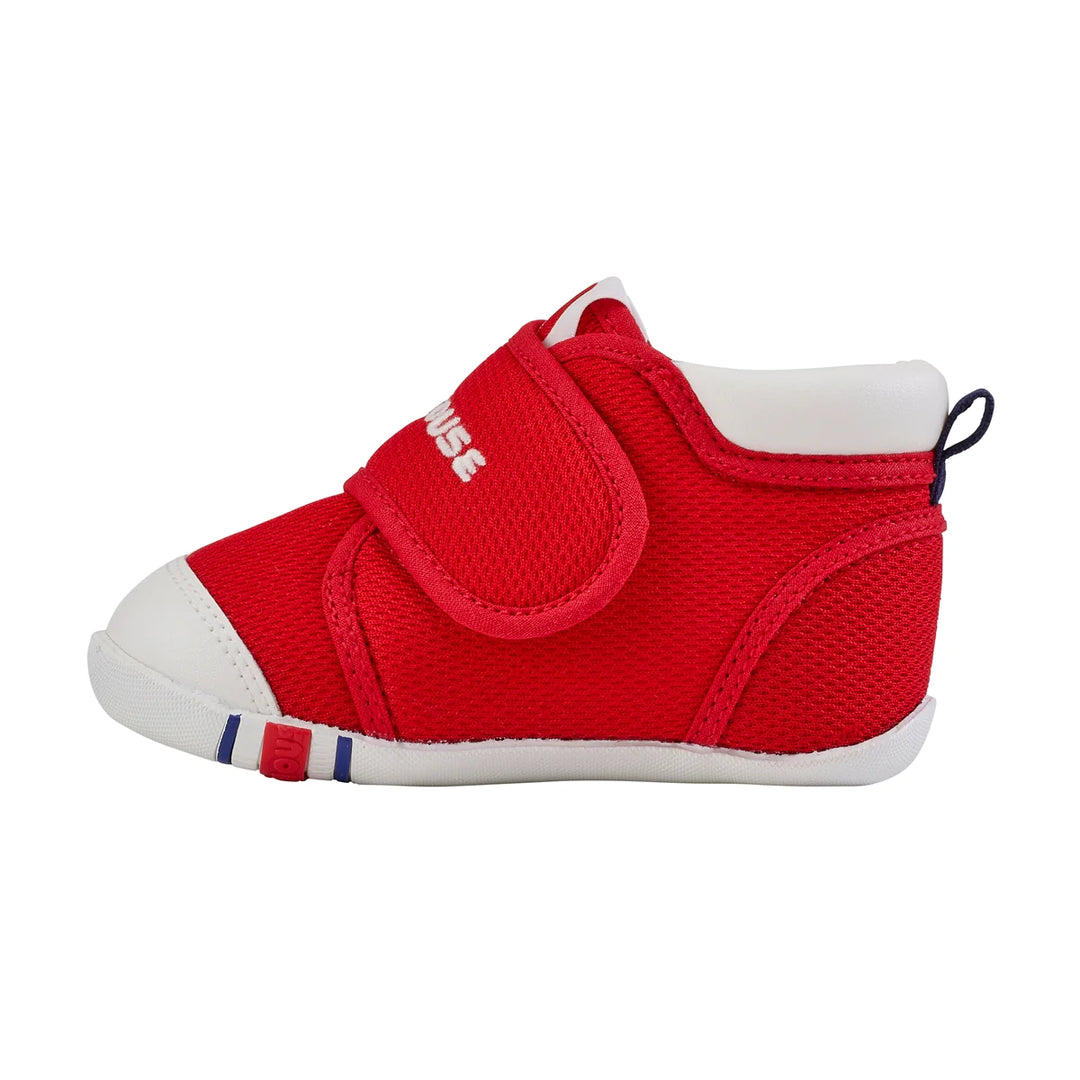 >Miki House My First Walker Shoes Eazy Breezy - Red