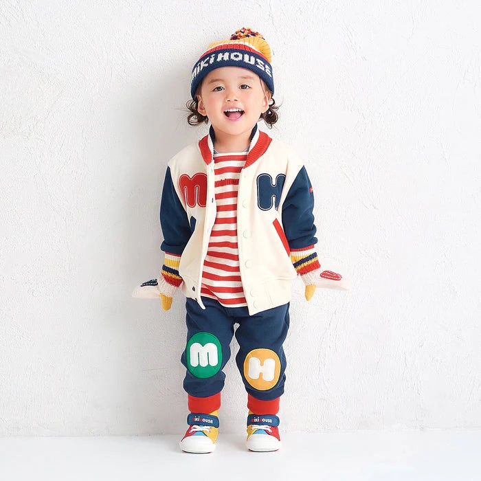 >Miki House My Second Shoes Classic High Top Color Block