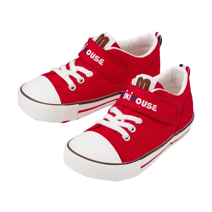 >Miki House Kids Classic Low Top Shoes - Red