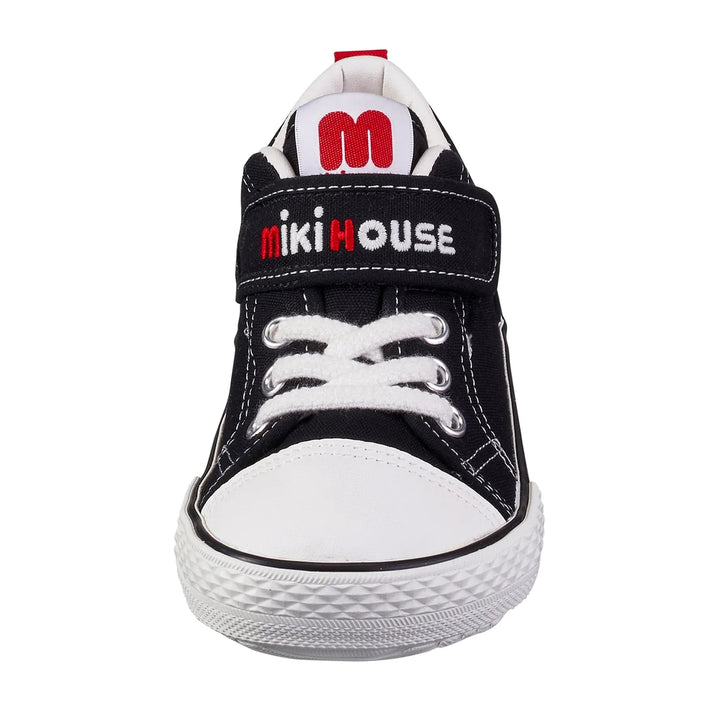 >Miki House Kids Classic Low Top Shoes - Black