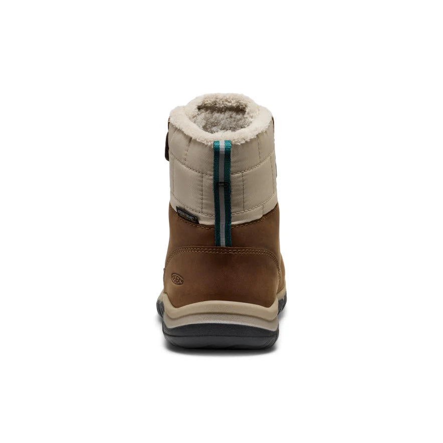 >KEEN Kids Kanibou Waterproof Winter Boot - DARK EARTH/ROASTED PECAN