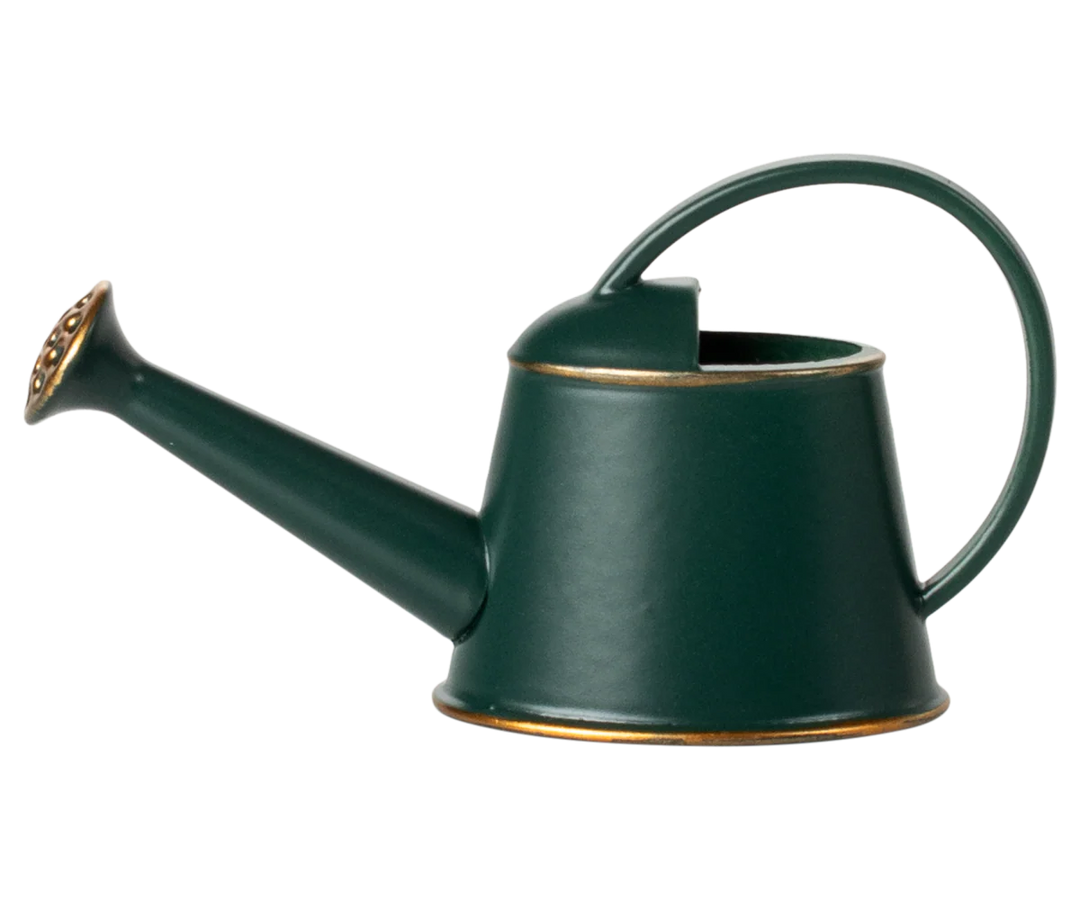 Maileg Watering Can, Mouse - Dark Green