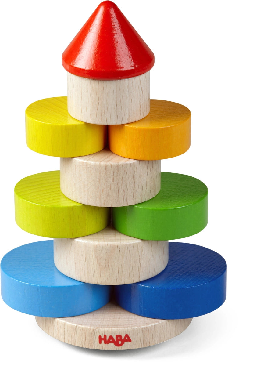 HABA Wobbly Tower Stacking Game