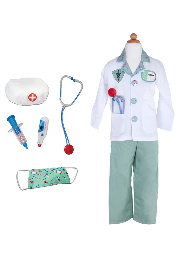 Halloween Green Doctor with Accessories