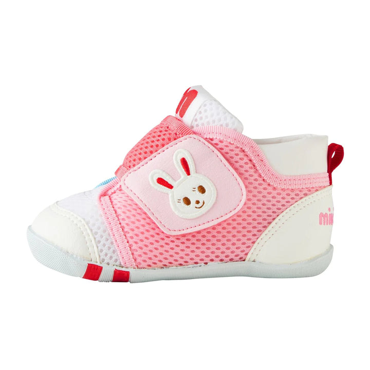 >Miki House Kids My First Walker Shoes Double Russell - Pastel Pop