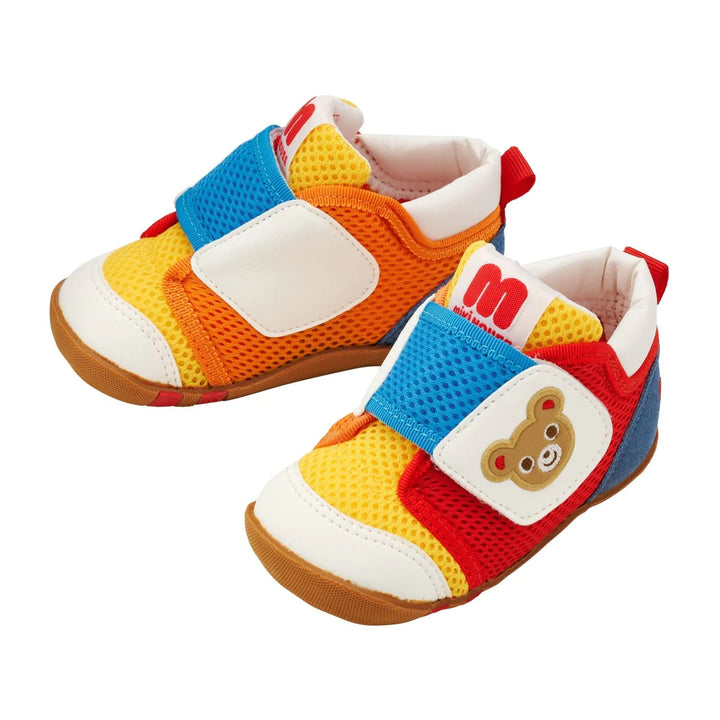 >Miki House Kids My First Walker Shoes Double Russell - Energy Blast