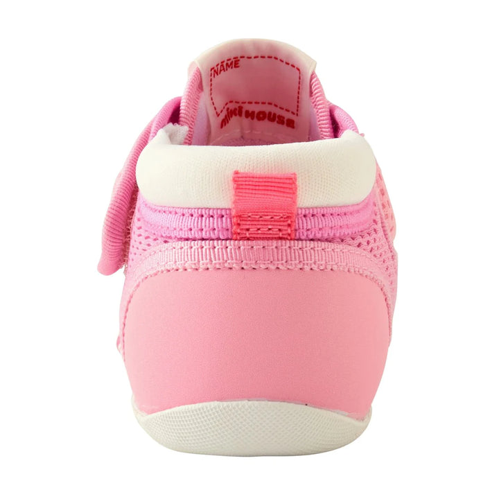 >Miki House Kids My First Walker Summer Shoes Double Russell - Sakura Pink