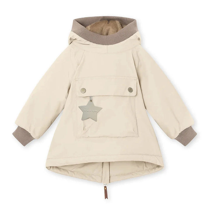 MINI A TURE Baby MATBABYWEN Winter Anorak - Angora Cream
